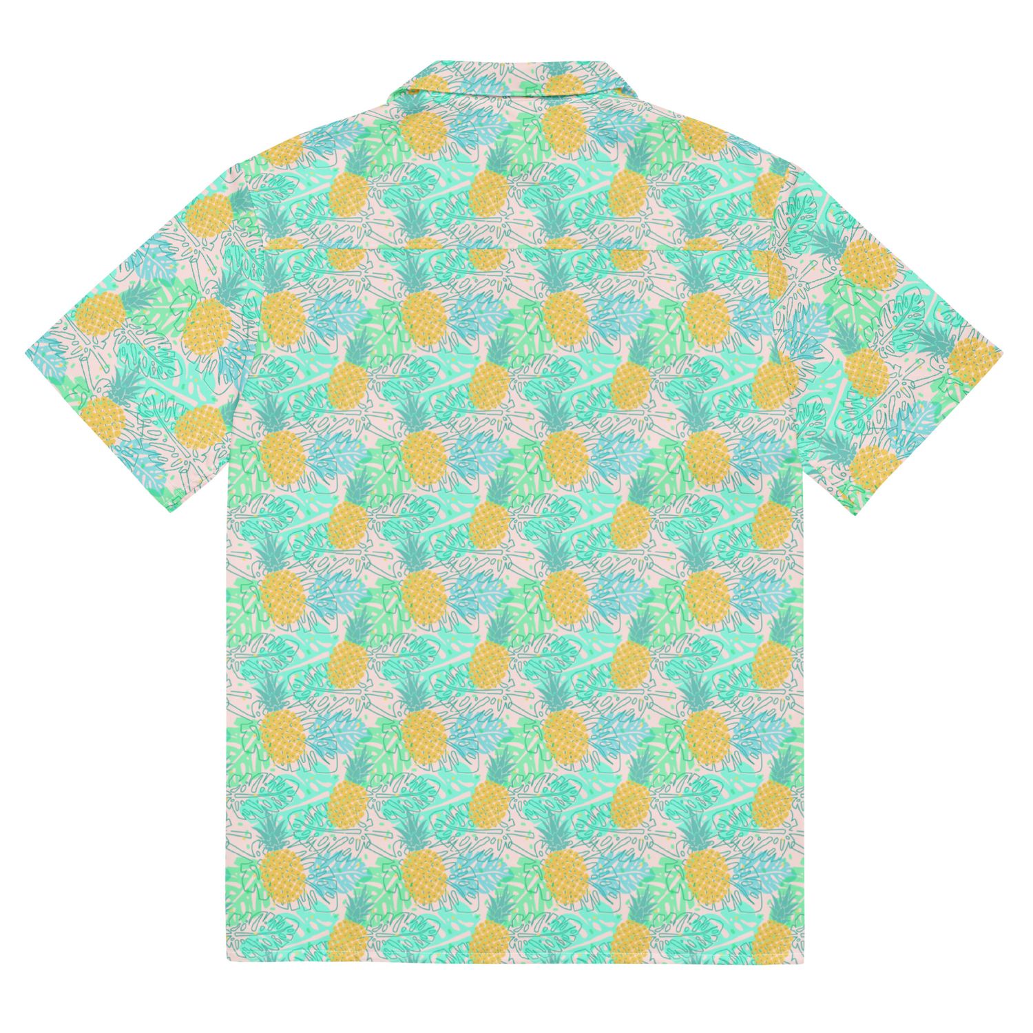Oversized Pineapple Unisex Button Shirt
