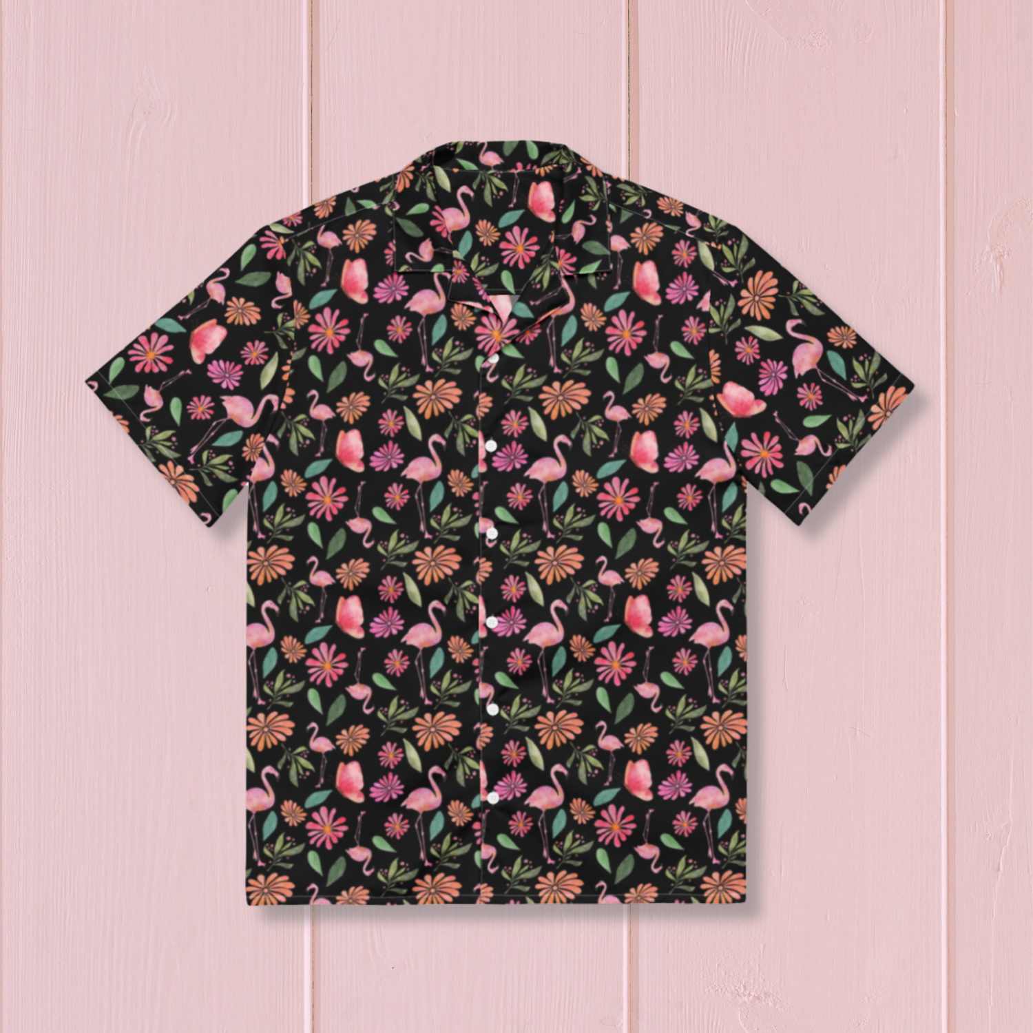 Peacock Oversized Unisex Button Shirt