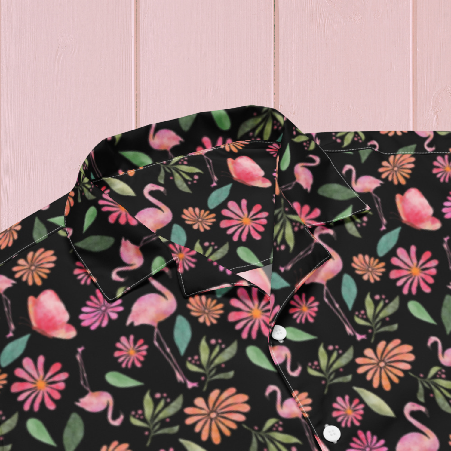 Peacock Oversized Unisex Button Shirt