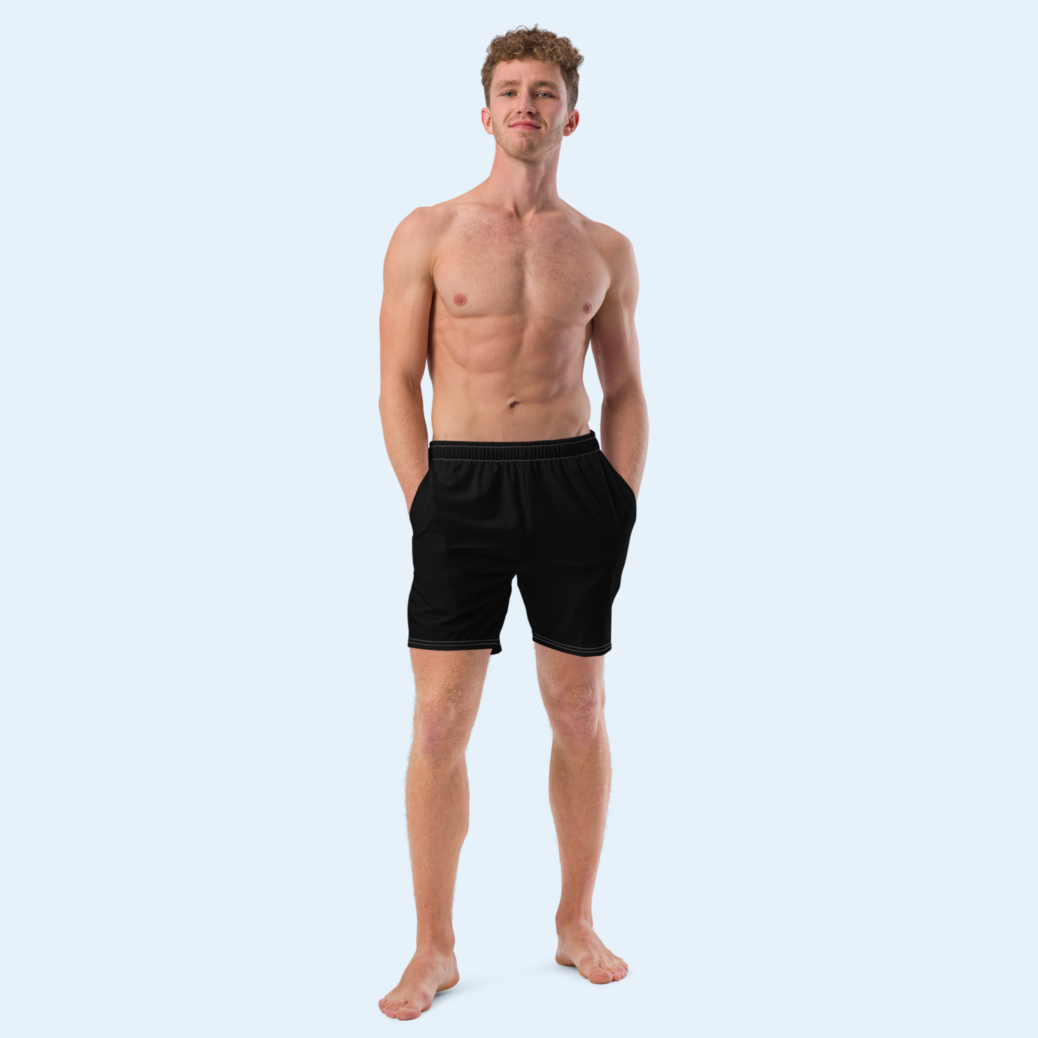 Men’s Performance Swim Trunks - Breathable, Stretch, No-Chafe Fit