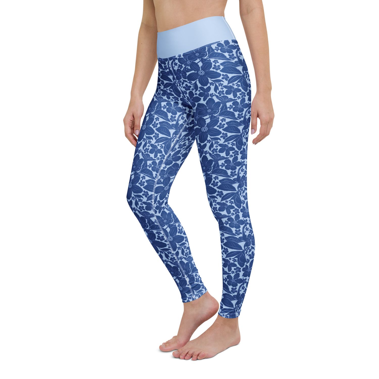 Vibrant High-Waisted Yoga Leggings &amp; UP50+ Padded Sports Bra Set: Breathable Activewear for Fitness