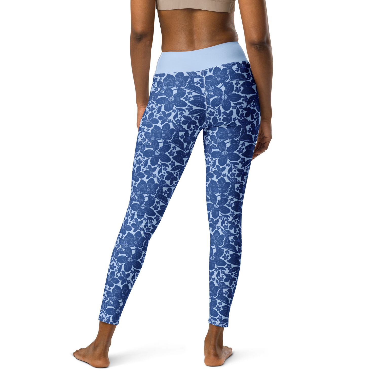 Vibrant High-Waisted Yoga Leggings &amp; UP50+ Padded Sports Bra Set: Breathable Activewear for Fitness
