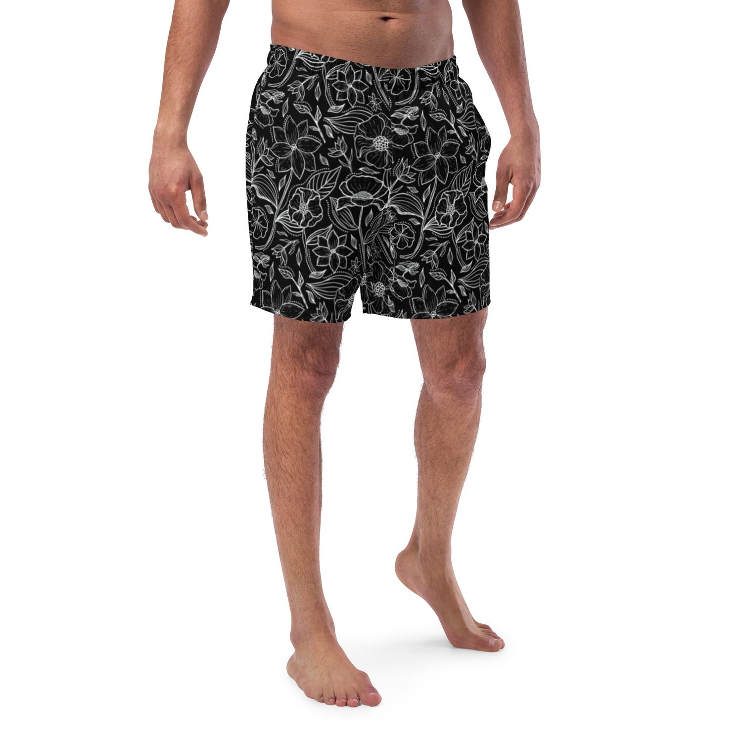His and Hers Tropical Swimsuits 