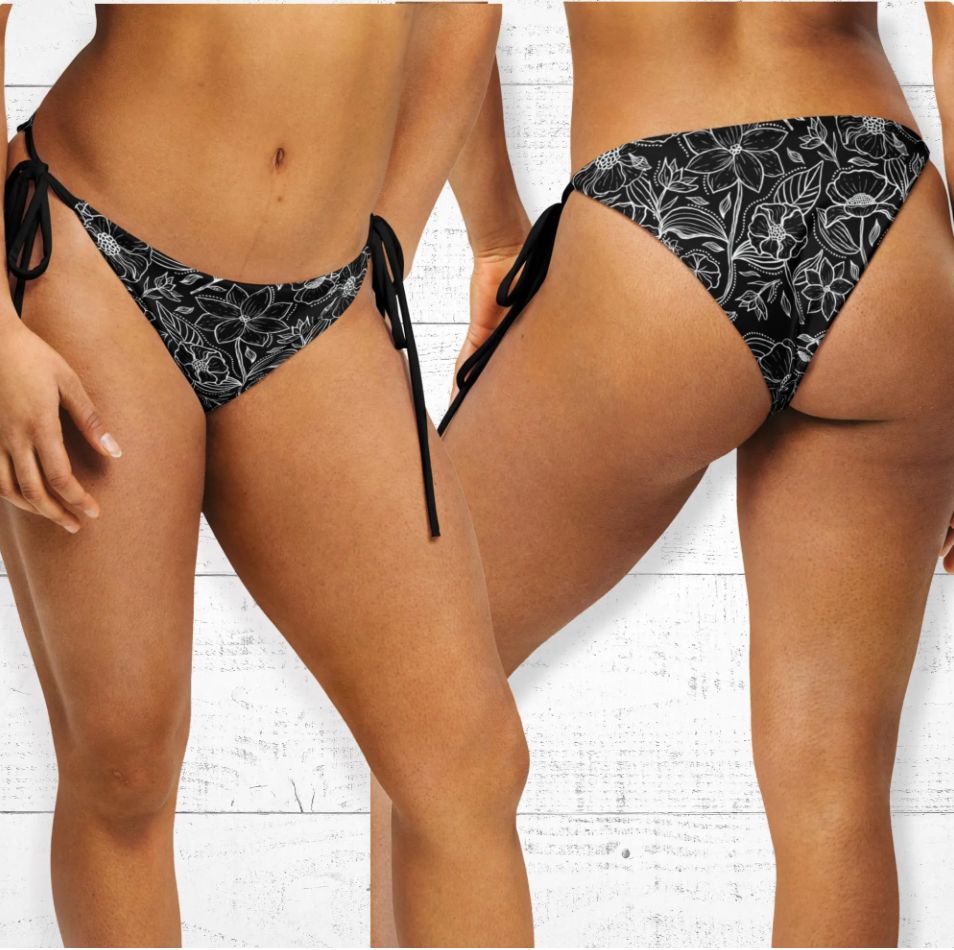 His and Hers Tropical Swimsuits 