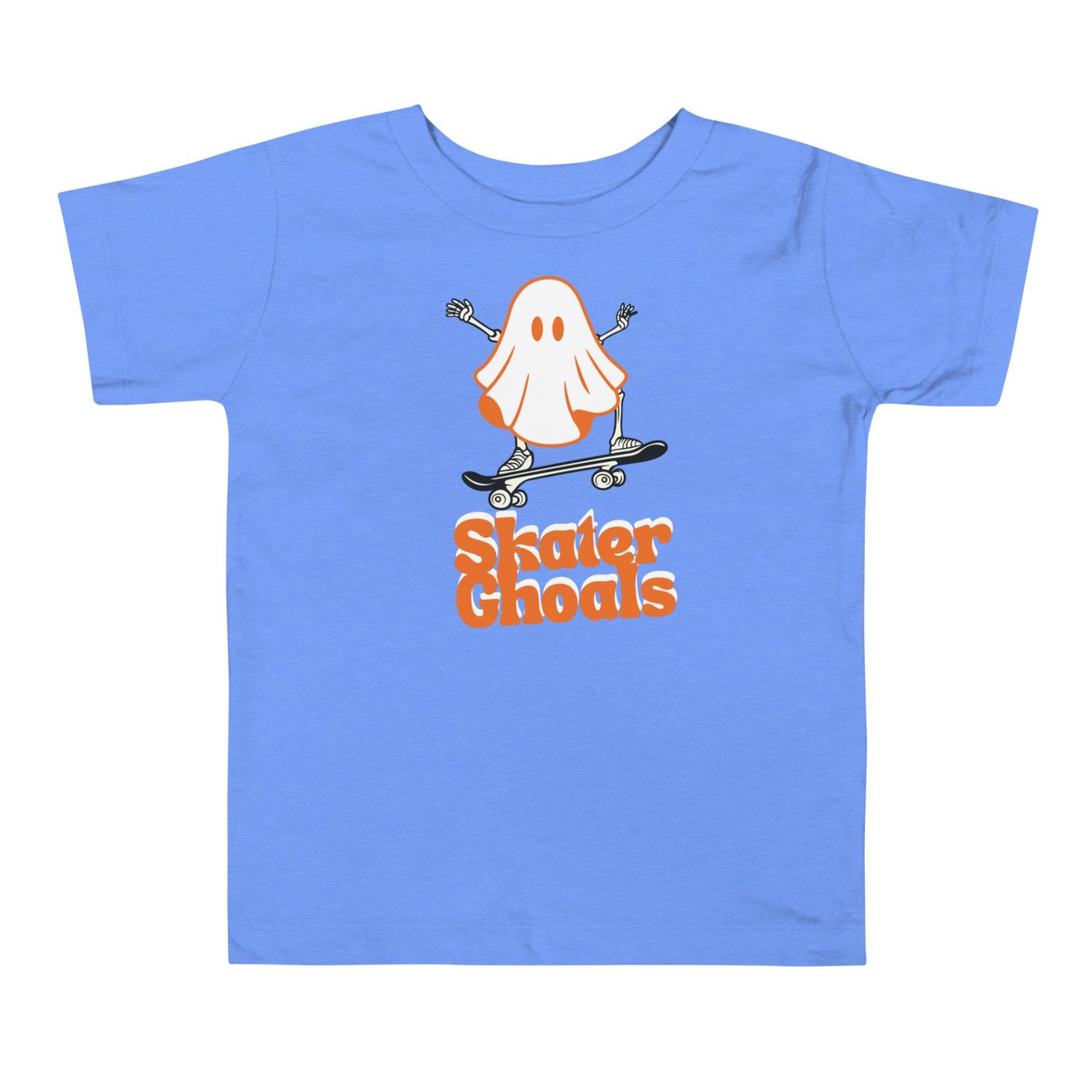 Toddler Skater Ghoals Halloween Short Sleeve Tee