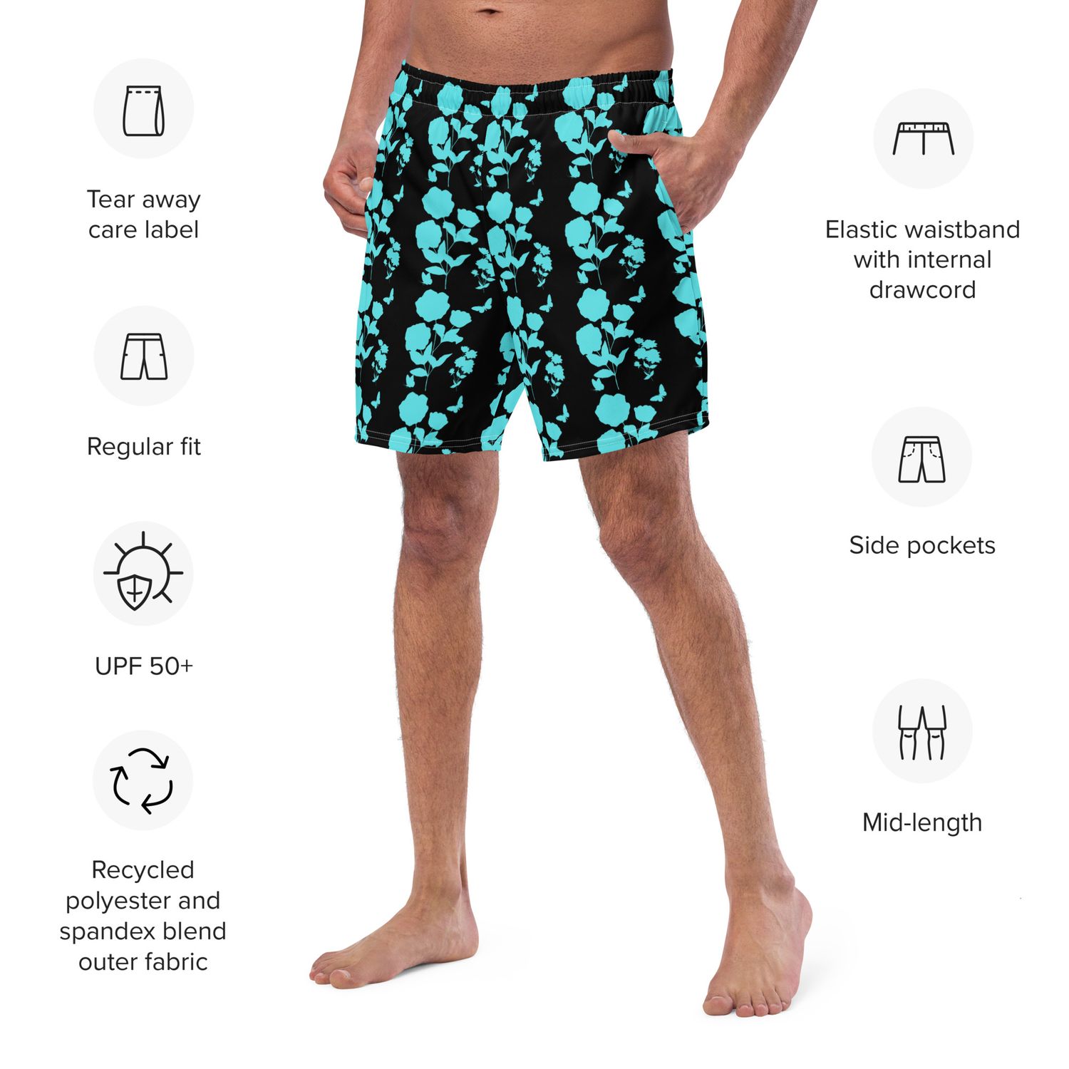 Matching Couples Swimsuits: Vibrant Honeymoon Swimwear