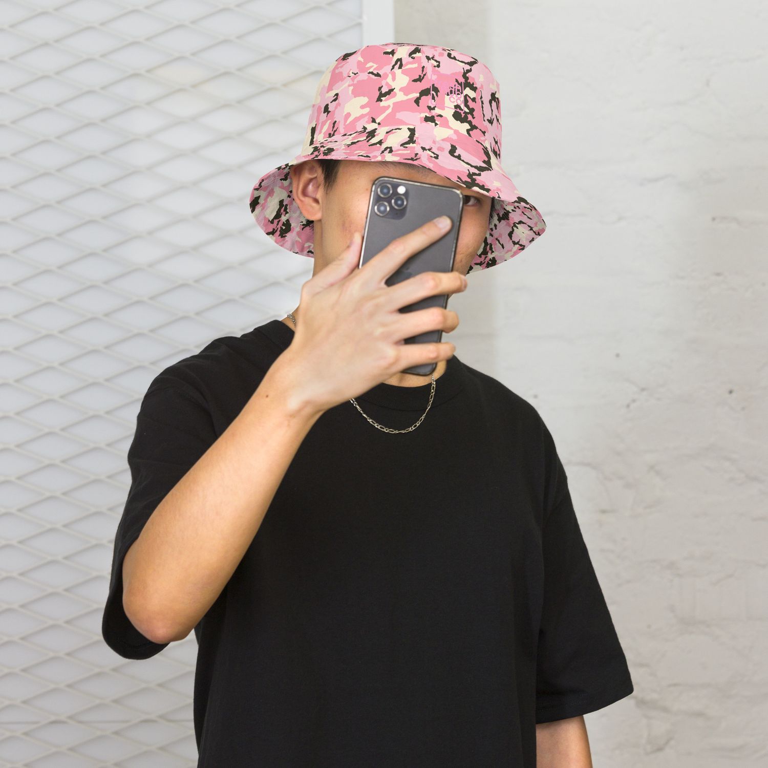 Camo Reversible bucket hat