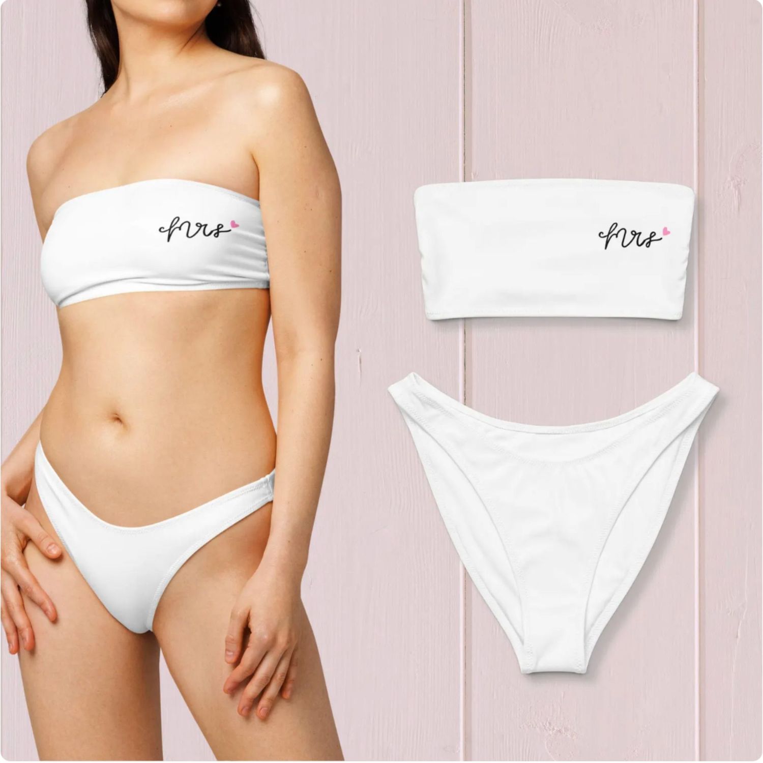 Honeymoon Couples Mr &amp; Mrs Swimsuits.