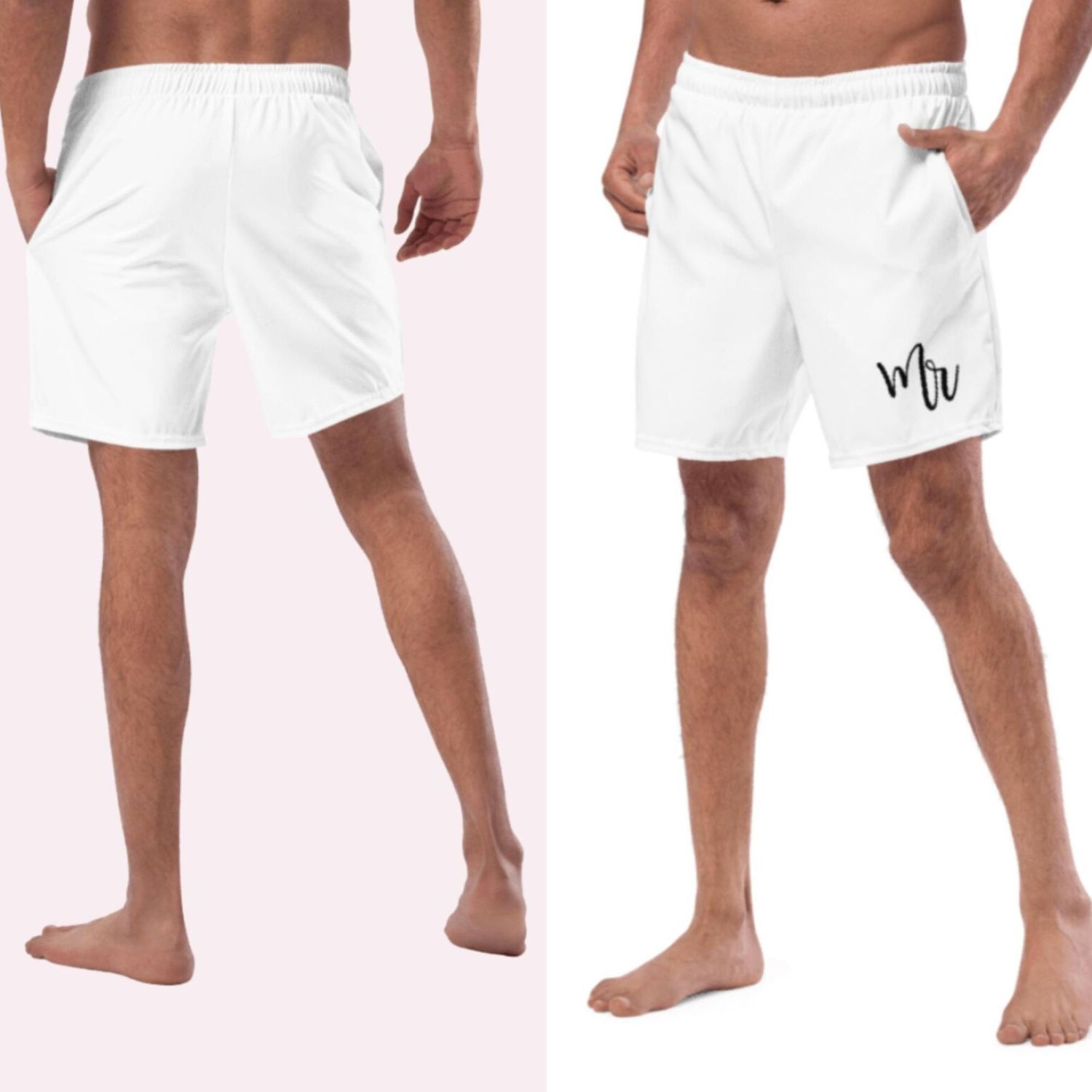 Honeymoon Couples Mr &amp; Mrs Swimsuits.