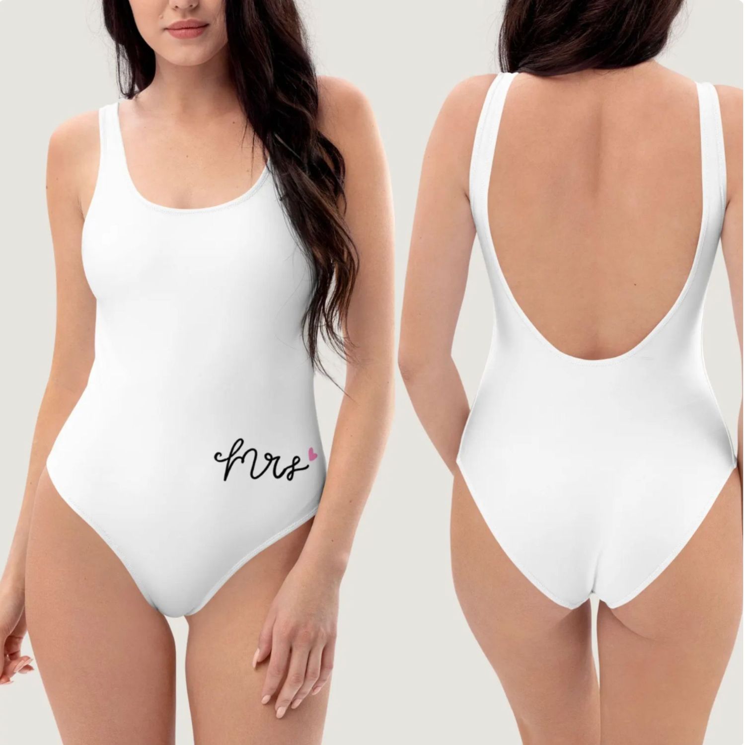 Honeymoon Couples Mr &amp; Mrs Swimsuits.