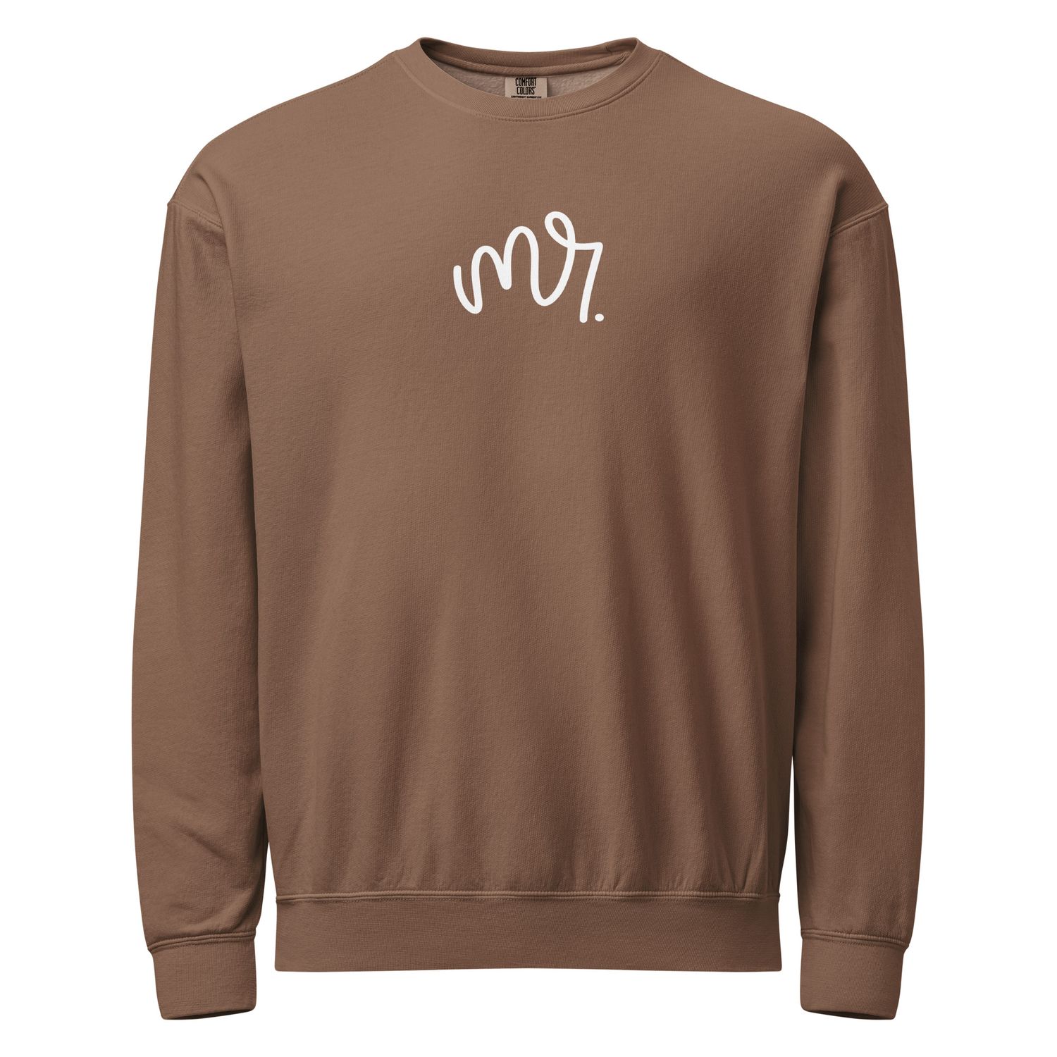 Mr &amp; Mrs Matching Unisex Fleece Crewneck Sweatshirt