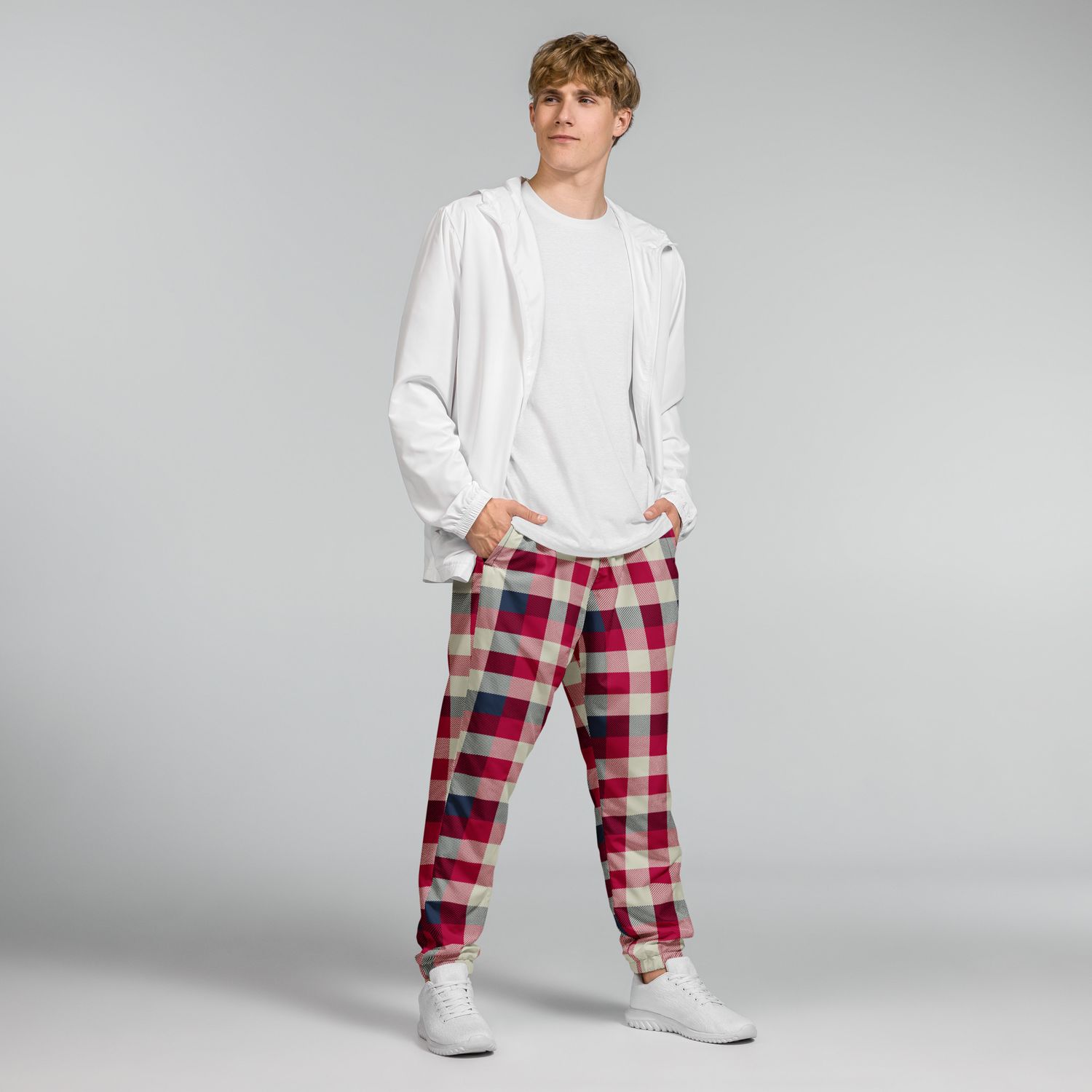 Tartan Track Pants | Unisex Streetwear Joggers