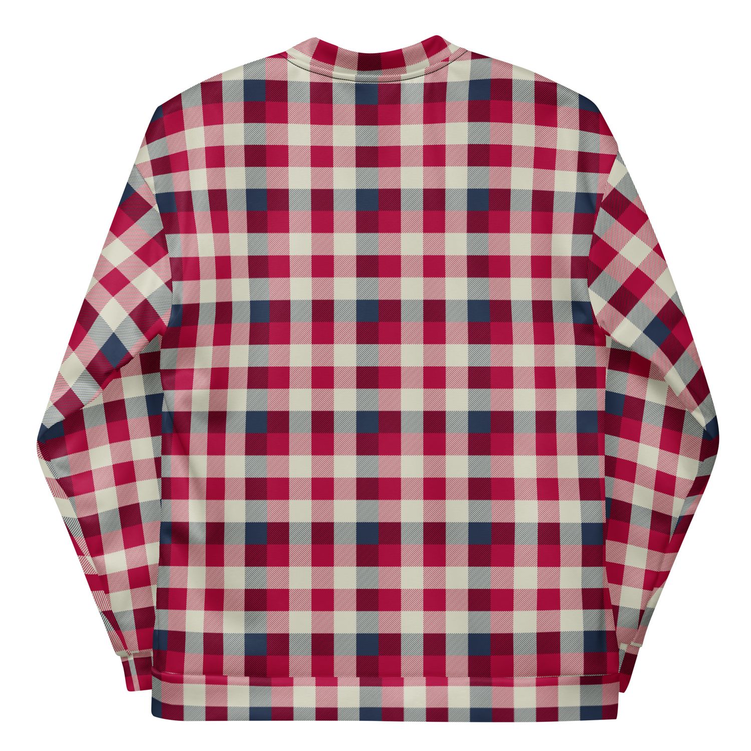 Tartan Plaid Jacket for Men &amp; Women – Cozy Heritage Print Bomber