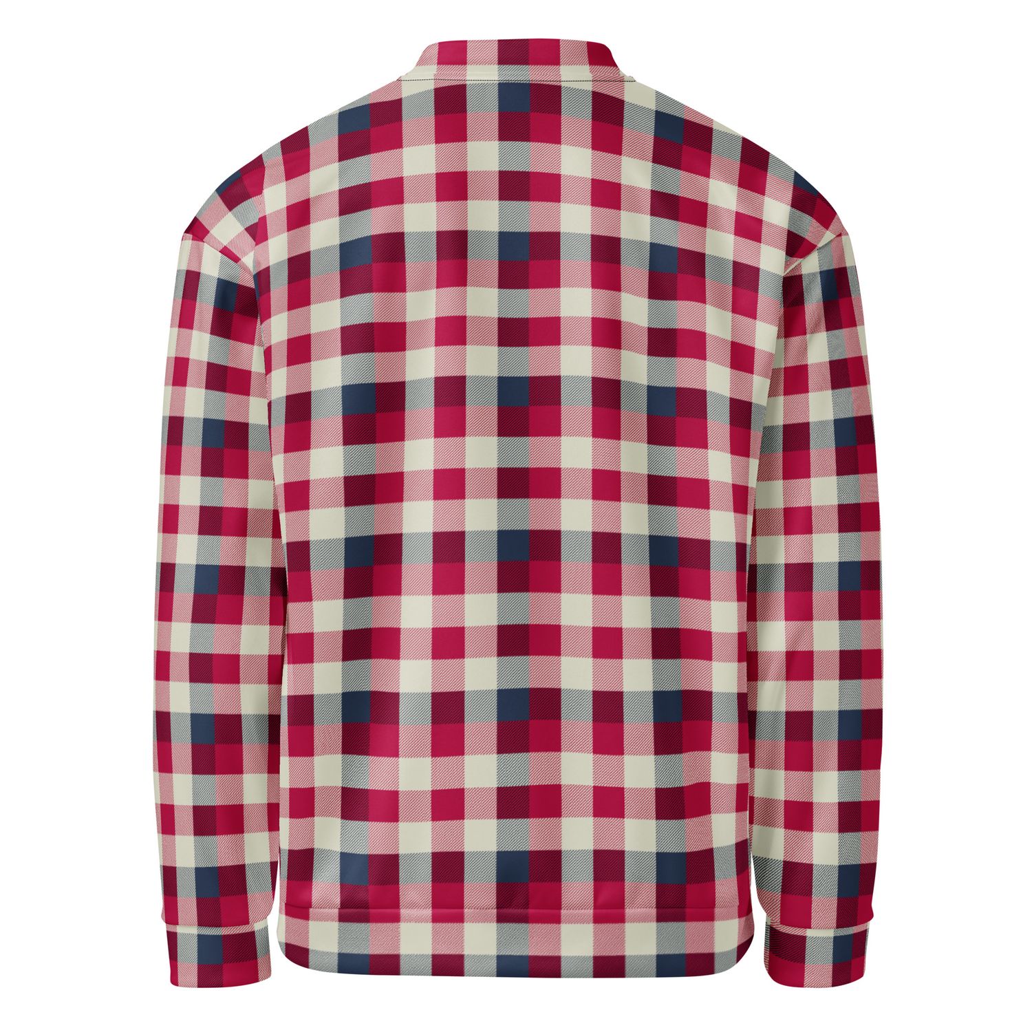 Tartan Plaid Jacket for Men &amp; Women – Cozy Heritage Print Bomber