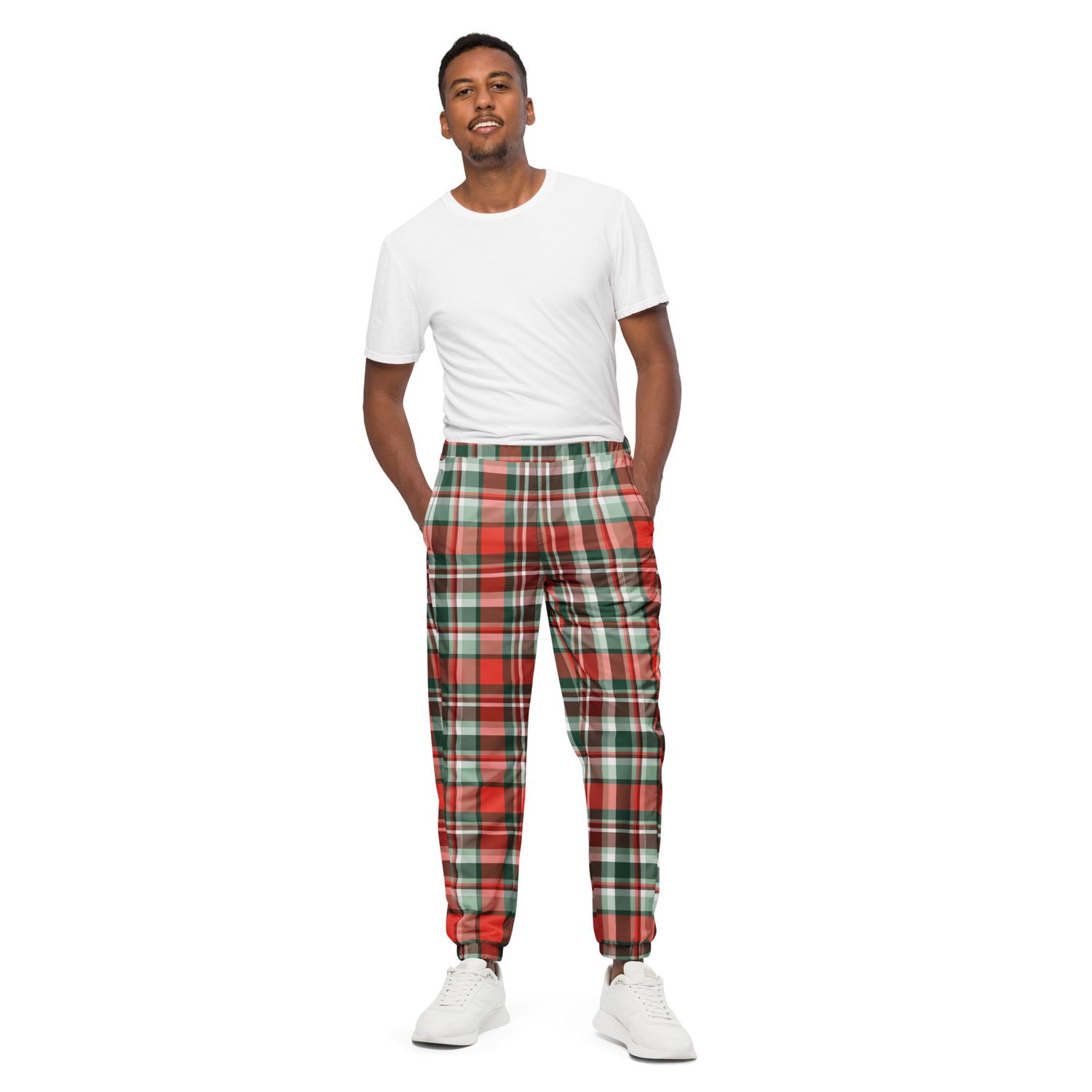 Tartan Track Pants | Unisex Streetwear Joggers