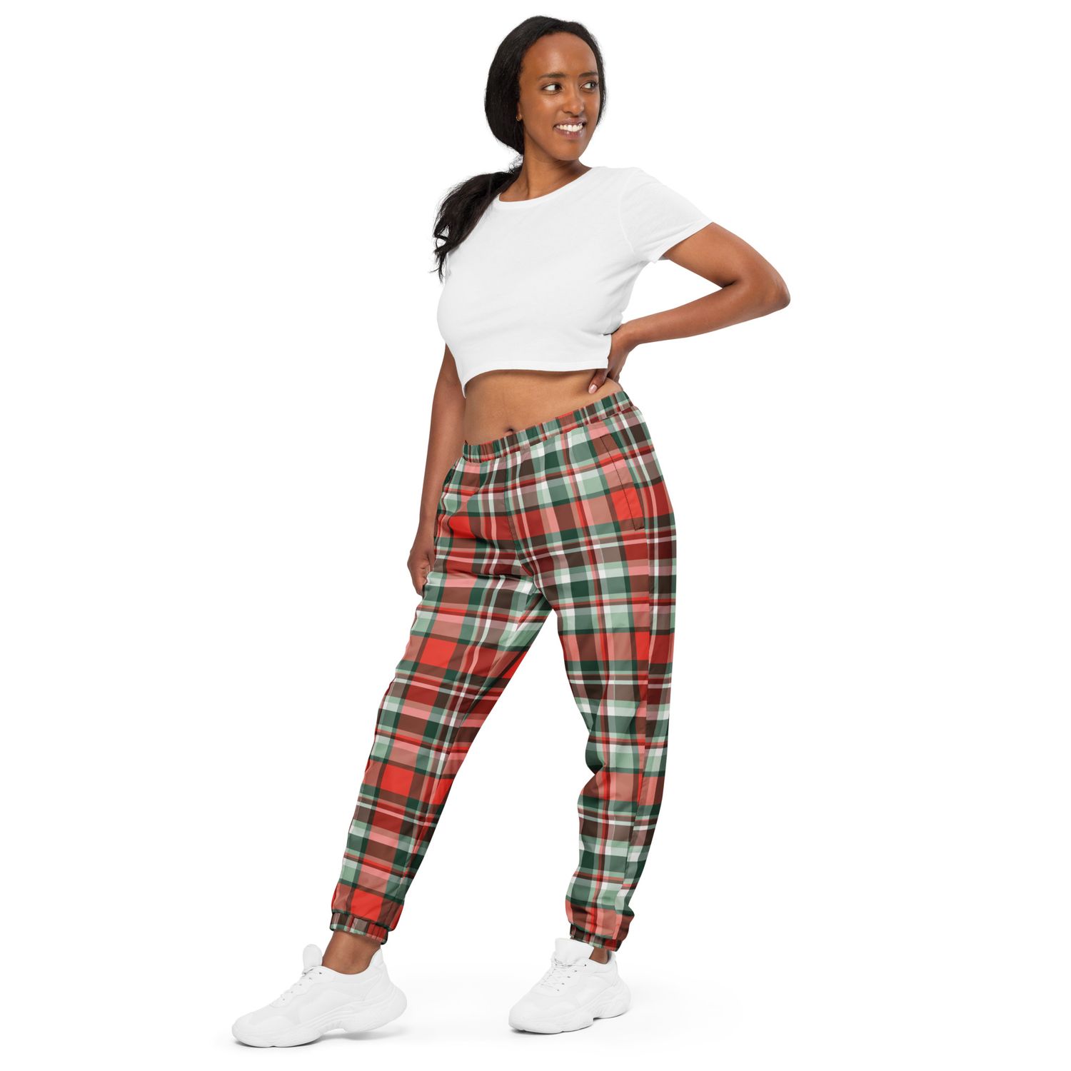 Tartan Track Pants | Unisex Streetwear Joggers