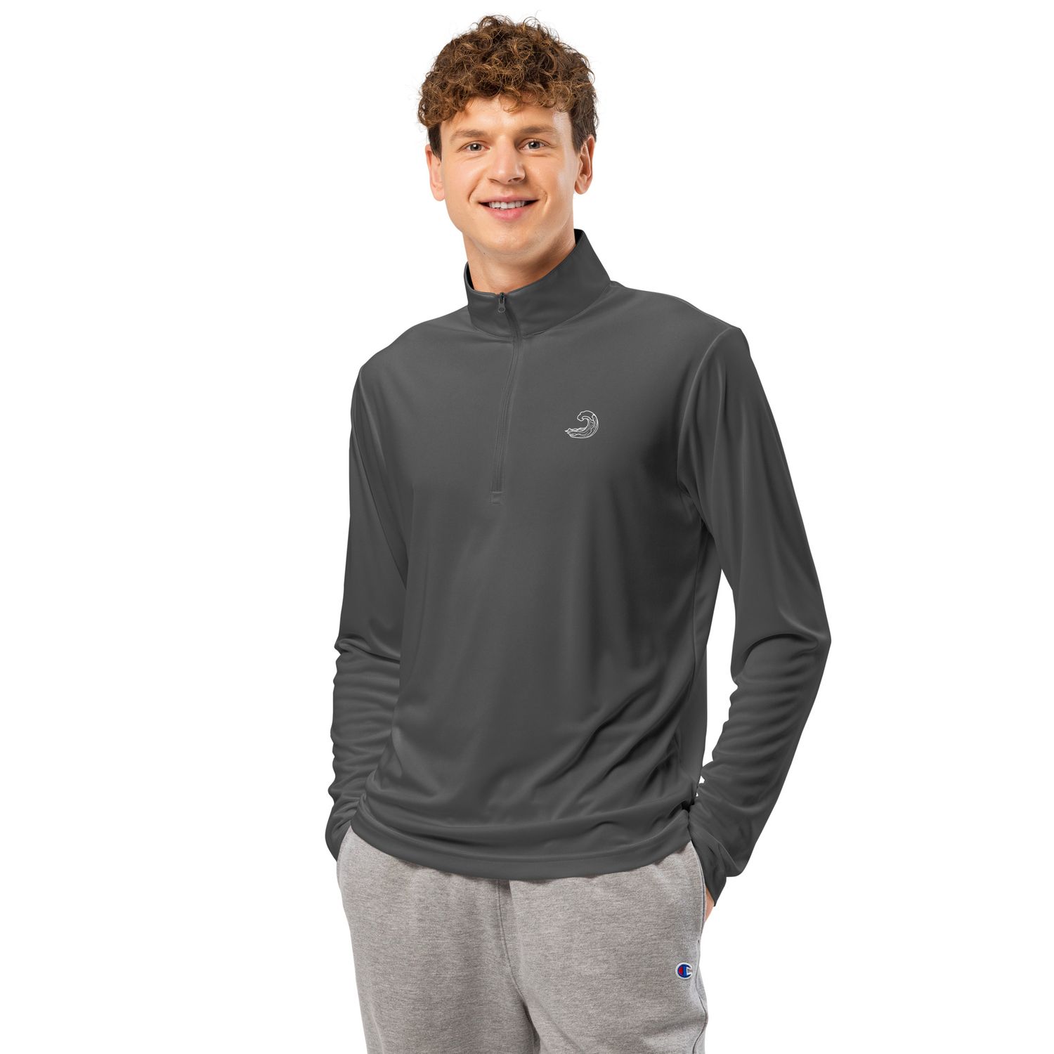 Unisex Lightweight quarter-zip pullover