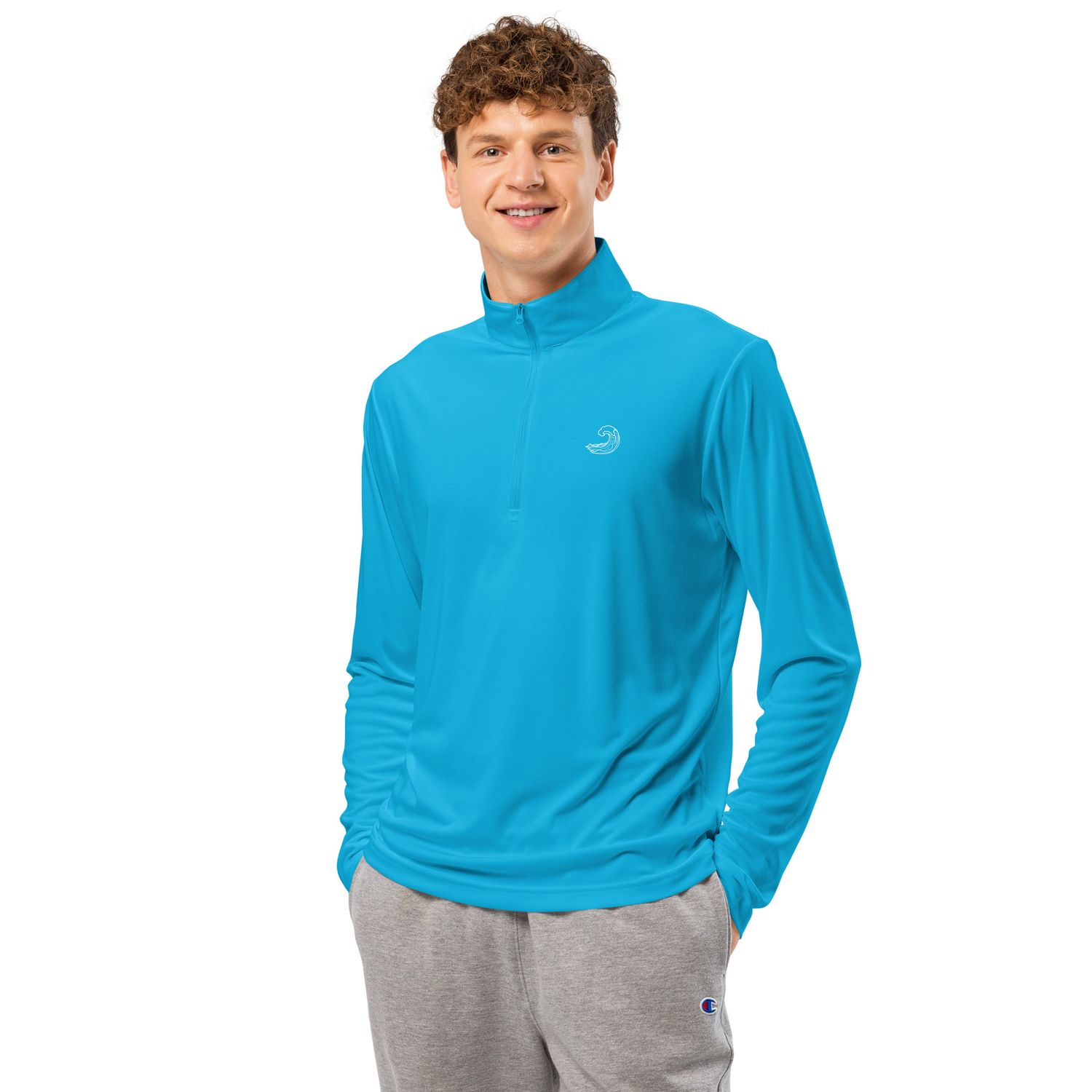 Unisex Lightweight quarter-zip pullover