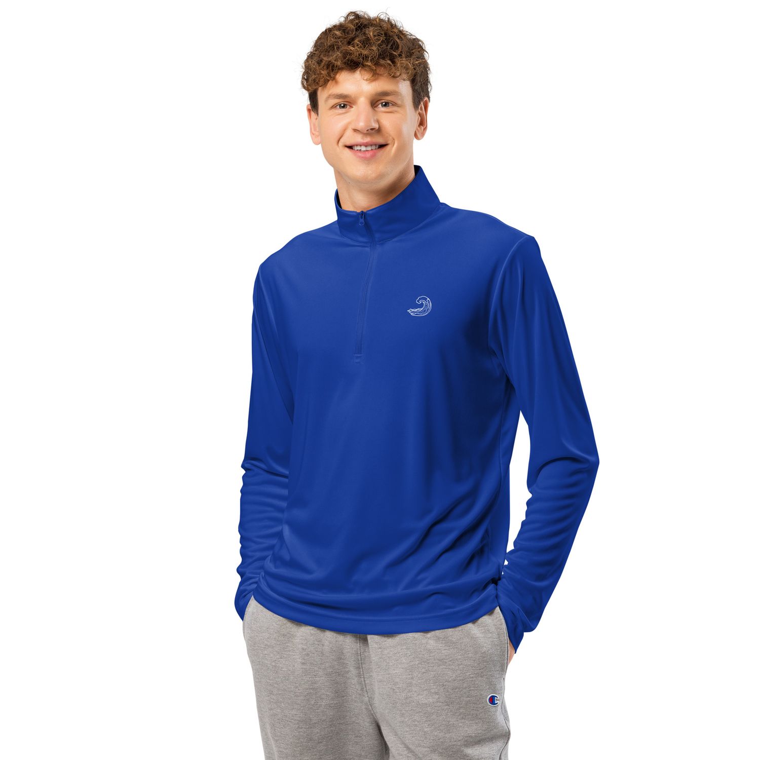 Unisex Lightweight quarter-zip pullover
