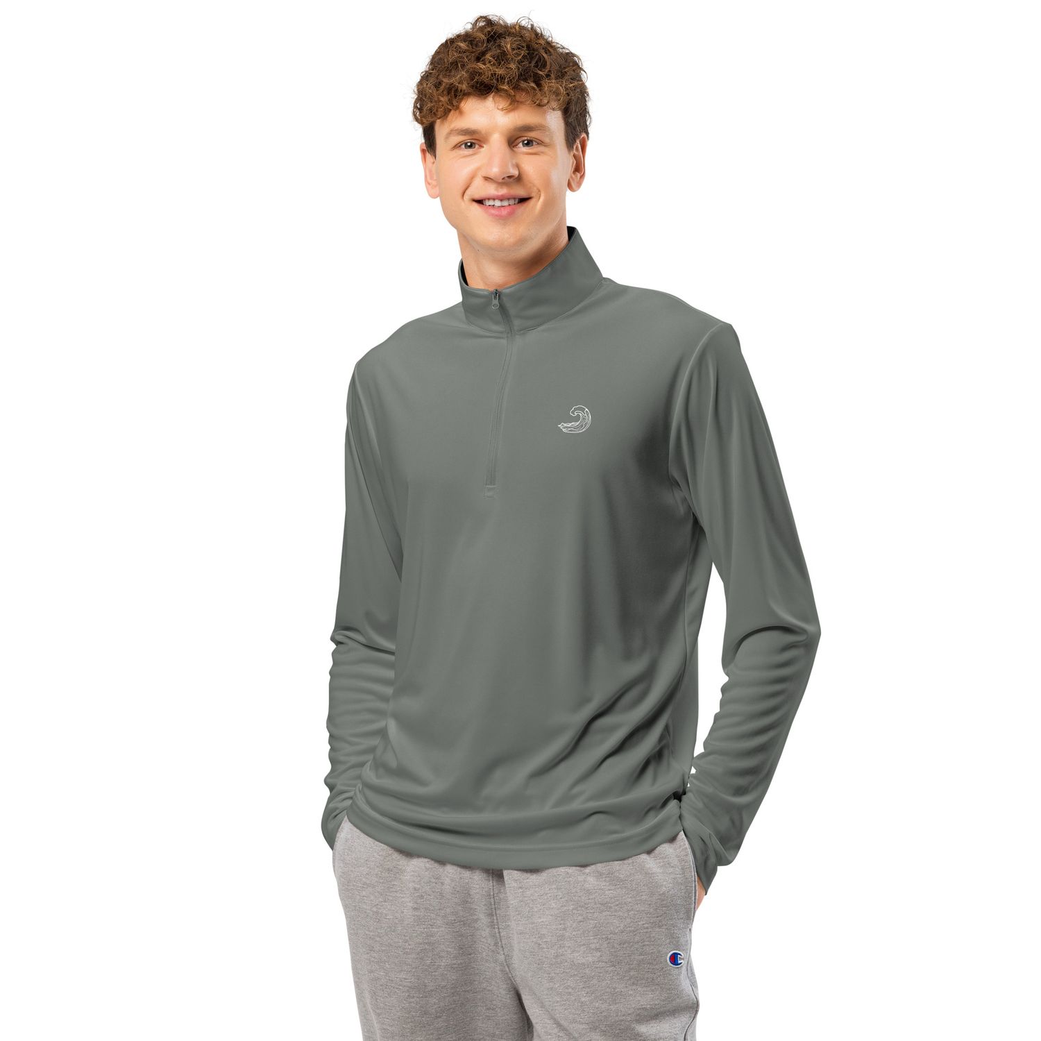 Unisex Lightweight quarter-zip pullover