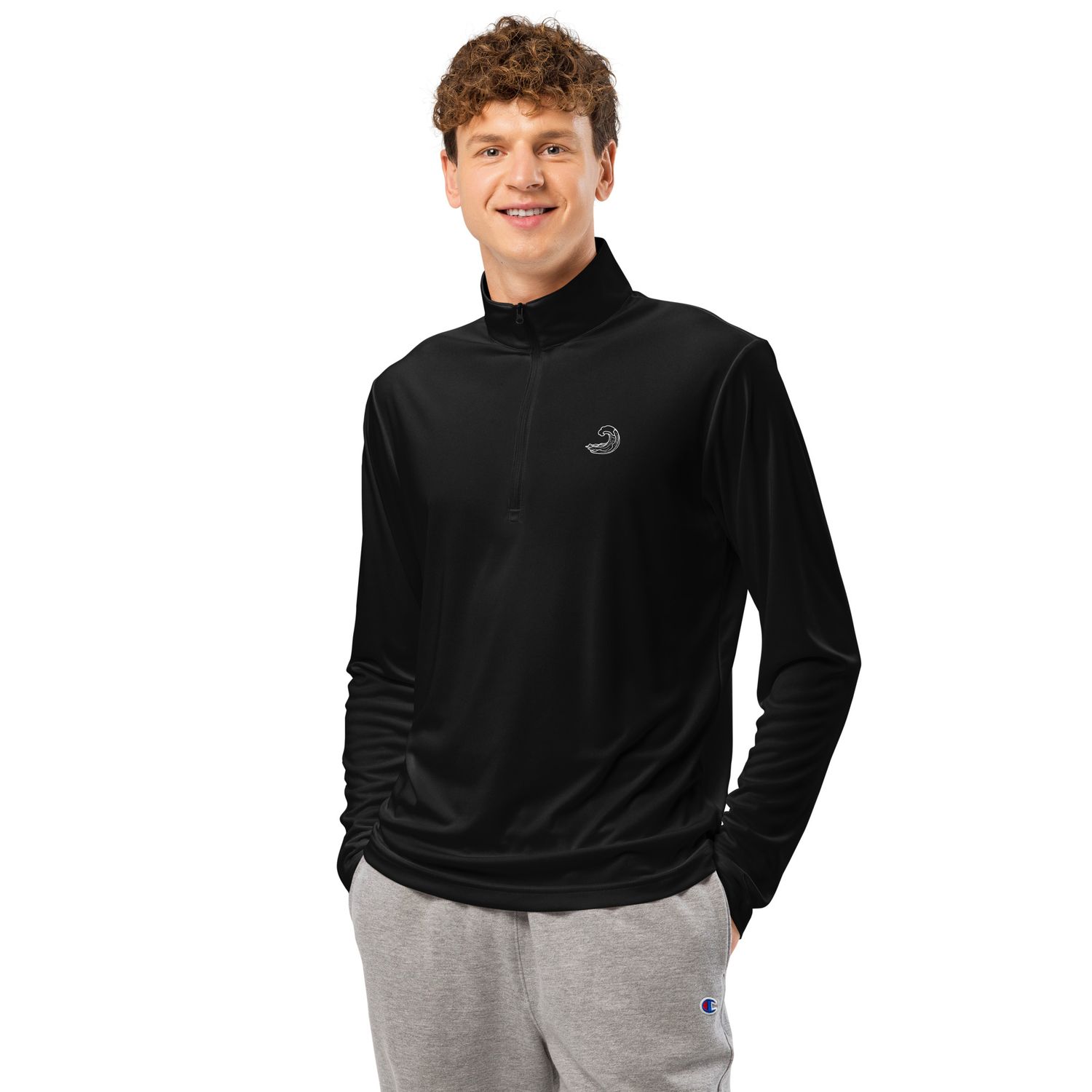 Unisex Lightweight quarter-zip pullover