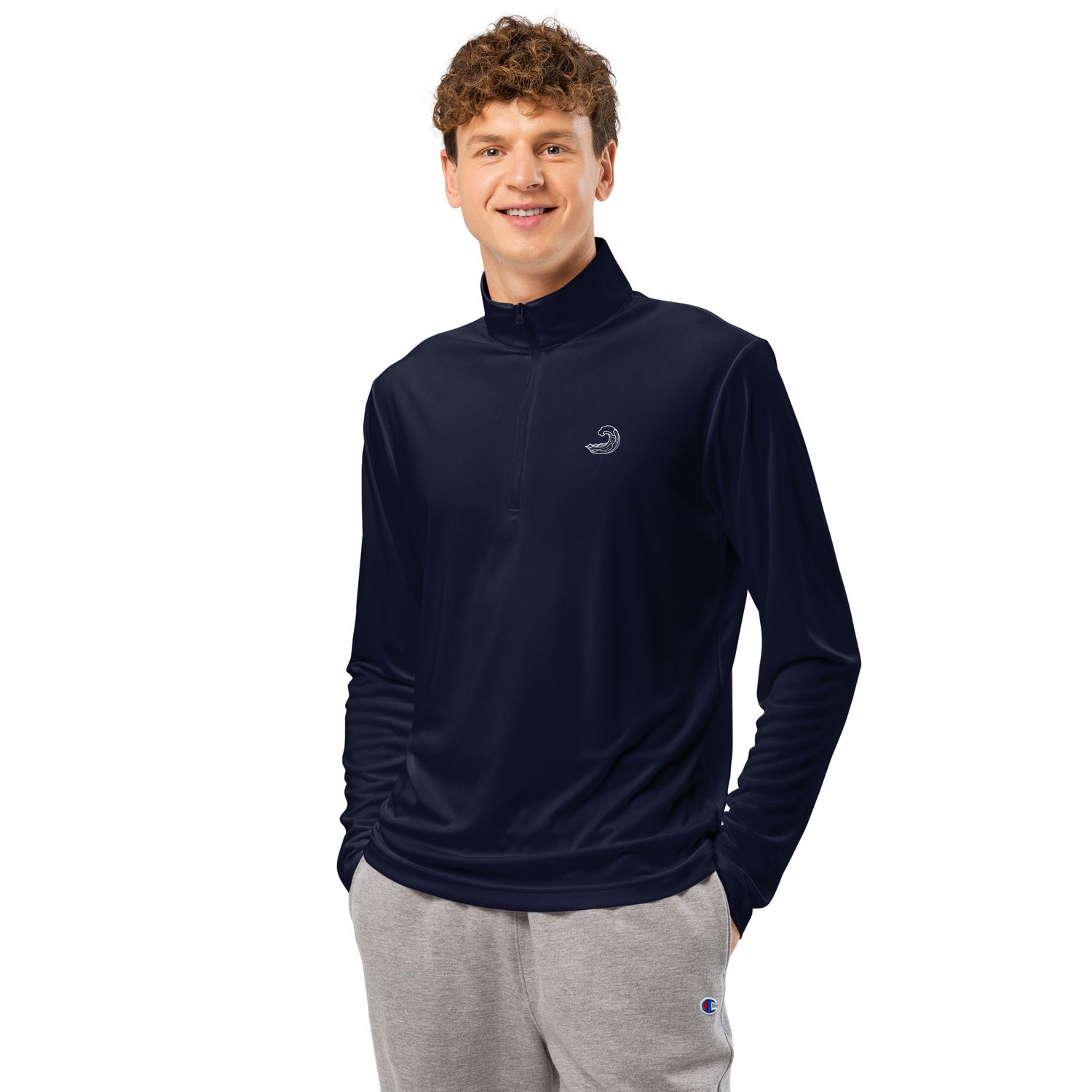 Unisex Lightweight quarter-zip pullover