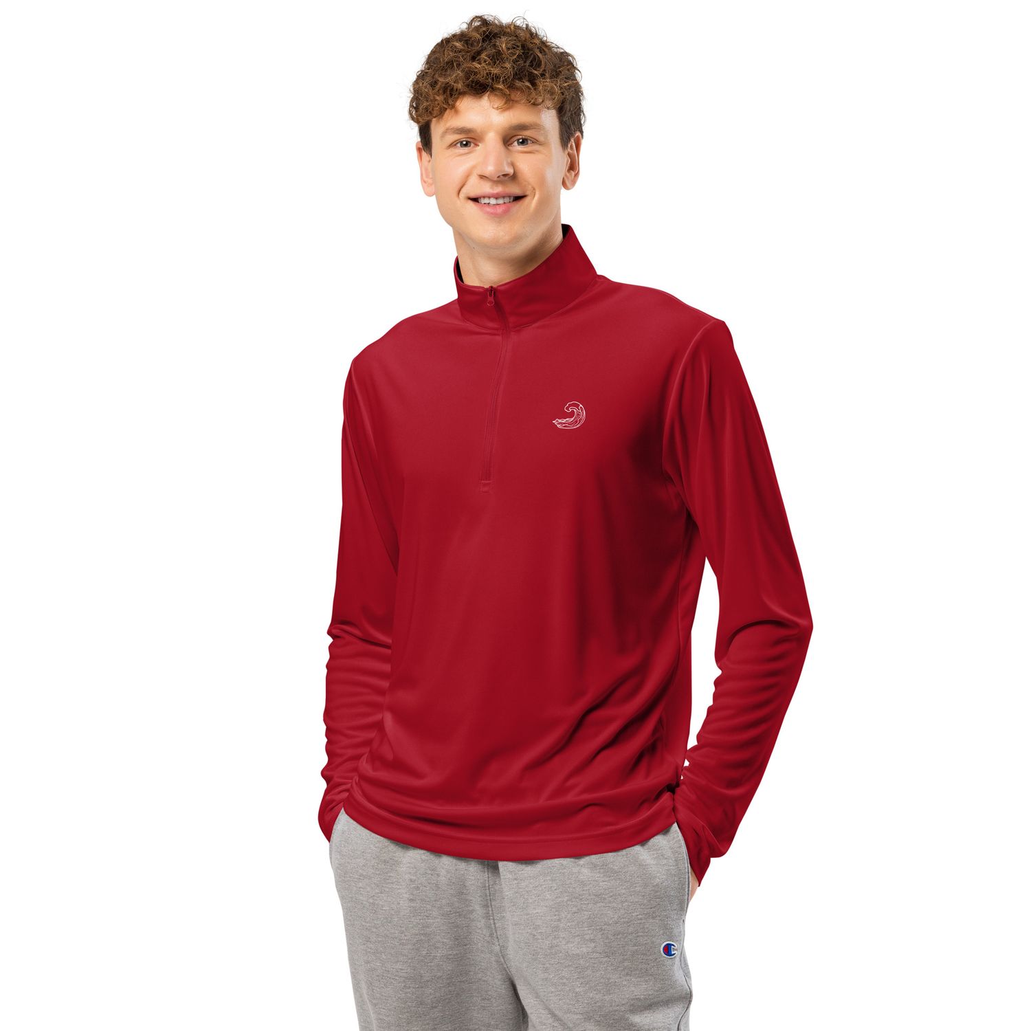 Unisex Lightweight quarter-zip pullover