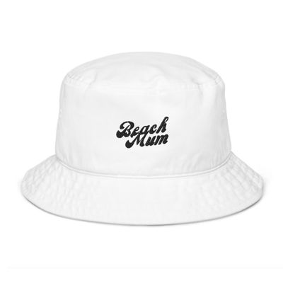 Beach Mum Organic Bucket Hat