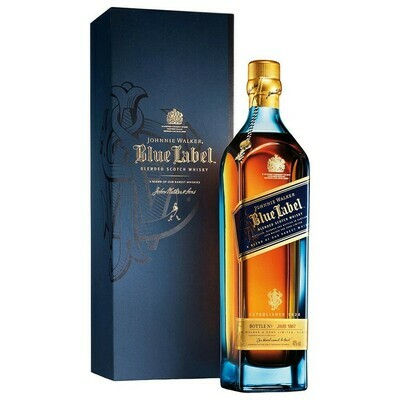 WHISKY BLUE LABEL SELLO AZUL 750 ML