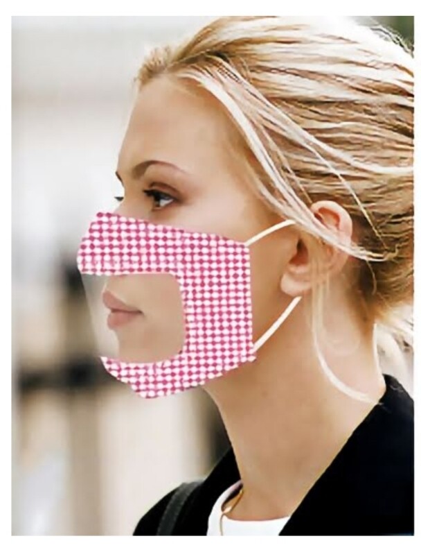 Buy your Clear Face Mask - Adult Size - (Lip Reading)