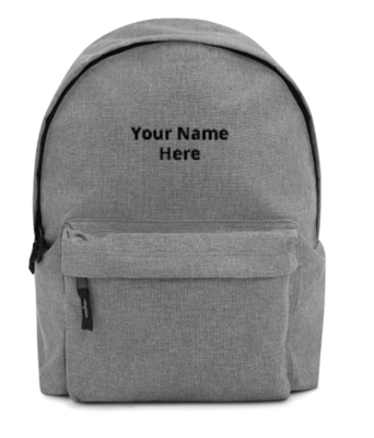 &quot;Your Name&quot; Backpack
