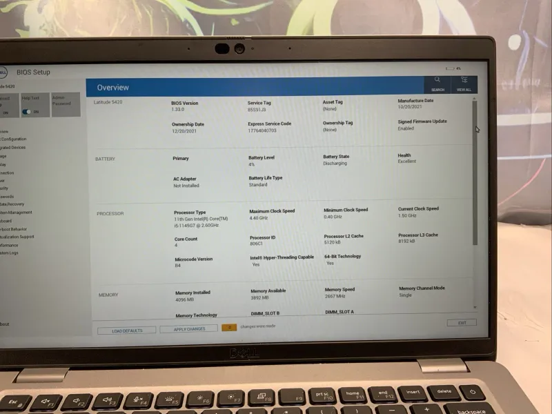 Dell Latitude 5420 | i5 11th Gen | 8GB RAM | 256GB SSD | Windows 11 Pro