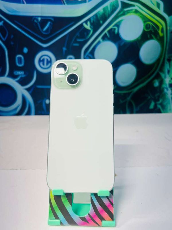 Apple iPhone 15 | 256GB | Green | Factory Unlocked | 100% Battery Health