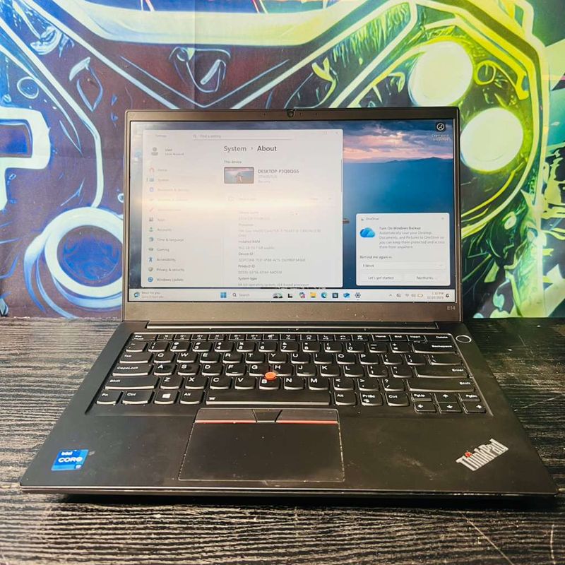 Lenovo ThinkPad E14 | i7 11th Gen | 16GB RAM | 256GB NVMe | Win 11 Pro