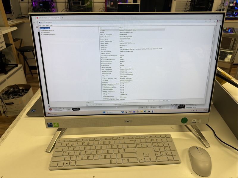 Dell Inspiron 7710 All-in-One 27" Touchscreen | Intel Core i7 12th Gen | 16GB RAM | 1TB SSD | MX550 | Windows Installed