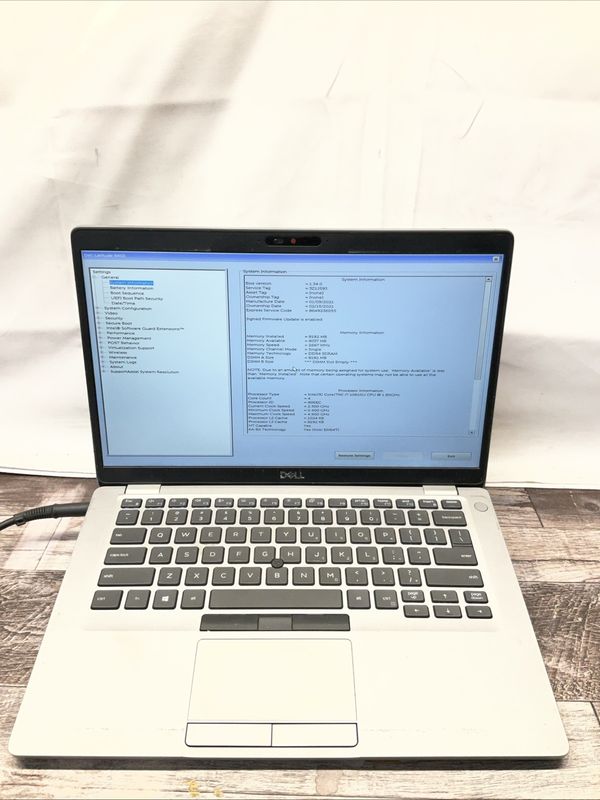 Dell Latitude 5410 Laptop | Intel Core i7 10th Gen | 8GB RAM | NO SSD | For Parts or Repair