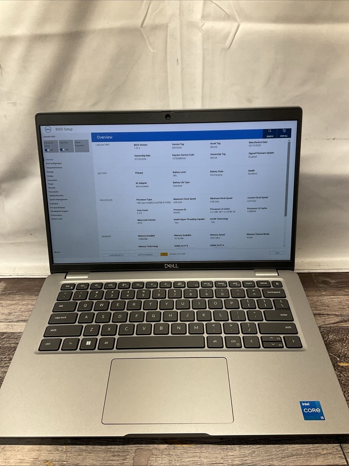 Dell Latitude 5440 Laptop | Intel Core i5 13th Gen | 8GB RAM | NO SSD | For Parts or Repair