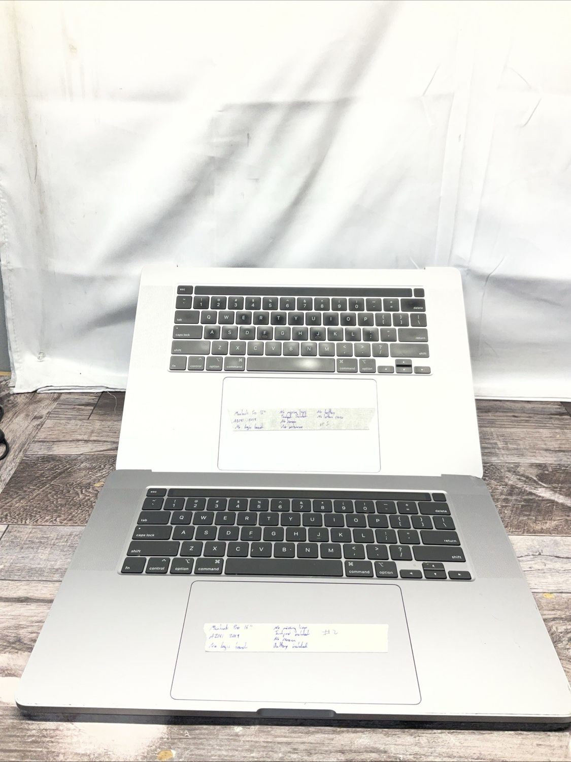 Lot of 2 Apple MacBook Pro 16" A2141 (2019) | NO Logic Board | For Parts or Repair