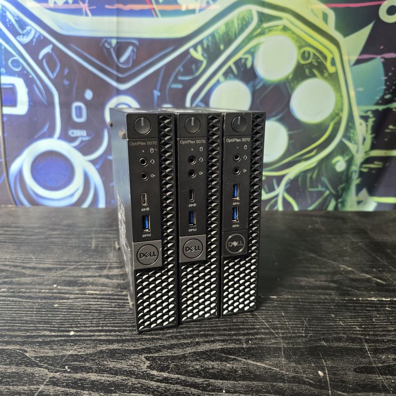 Lot of 3 Dell OptiPlex Desktops | 5070 &amp; 3070 | Intel Core i5 9th Gen | For Parts or Repair