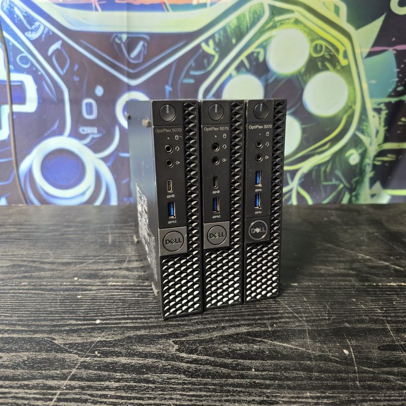 Lot of 3 Dell OptiPlex Desktops | 5070 &amp; 3070 | Intel Core i5 9th Gen | For Parts or Repair