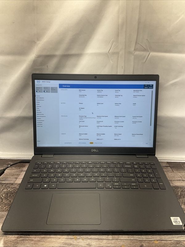 Dell Latitude 3510 Laptop | Intel Core i5 10th Gen | 8GB RAM | NO SSD | For Parts or Repair