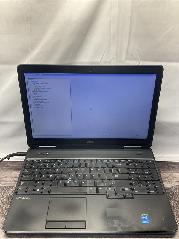 Dell Latitude E5540 Laptop | Intel Core i5 4th Gen | 4GB RAM | NO SSD | For Parts or Repair