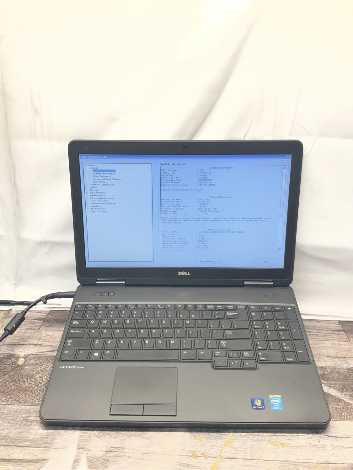 Dell Latitude E5540 Laptop | Intel Core i5 4th Gen | 8GB RAM | NO SSD | For Parts or Repair