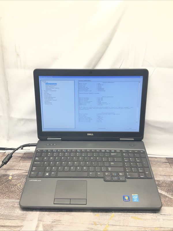 Dell Latitude E5540 Laptop | Intel Core i5 4th Gen | 8GB RAM | NO SSD | For Parts or Repair