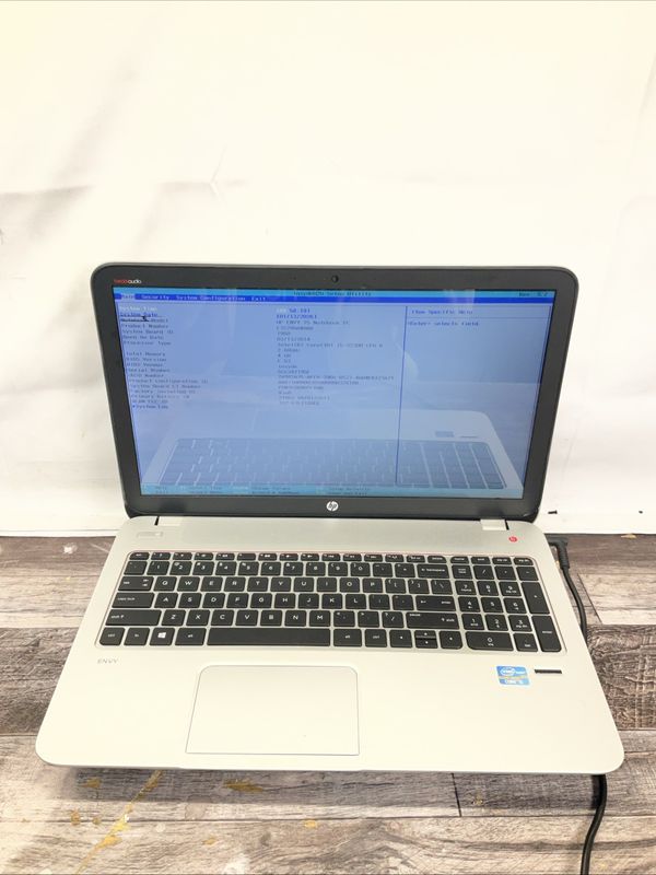 HP Envy 15 Laptop | Intel Core i5 3rd Gen | 4GB RAM | NO SSD | Broken Screen &amp; Hinges | For Parts or Repair
