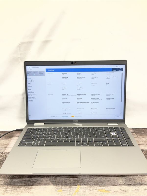Dell Precision 3570 Laptop | Intel Core i5 12th Gen | 8GB RAM | NO SSD | Broken Hinges | For Parts or Repair