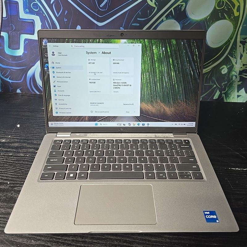 Dell Latitude 5420 i5 11th Gen 16GB DDR4 512GB NVMe SSD 14" Windows 11 Pro