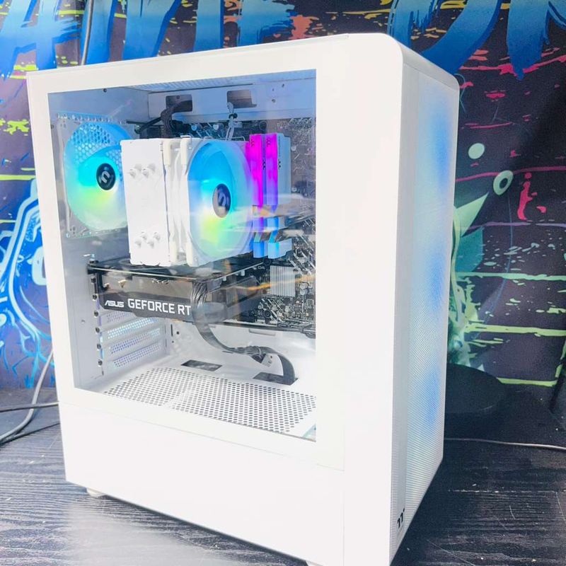 Gaming PC Intel i5 12400F RTX 5060 8GB 16GB DDR4 1TB SSD Windows 11