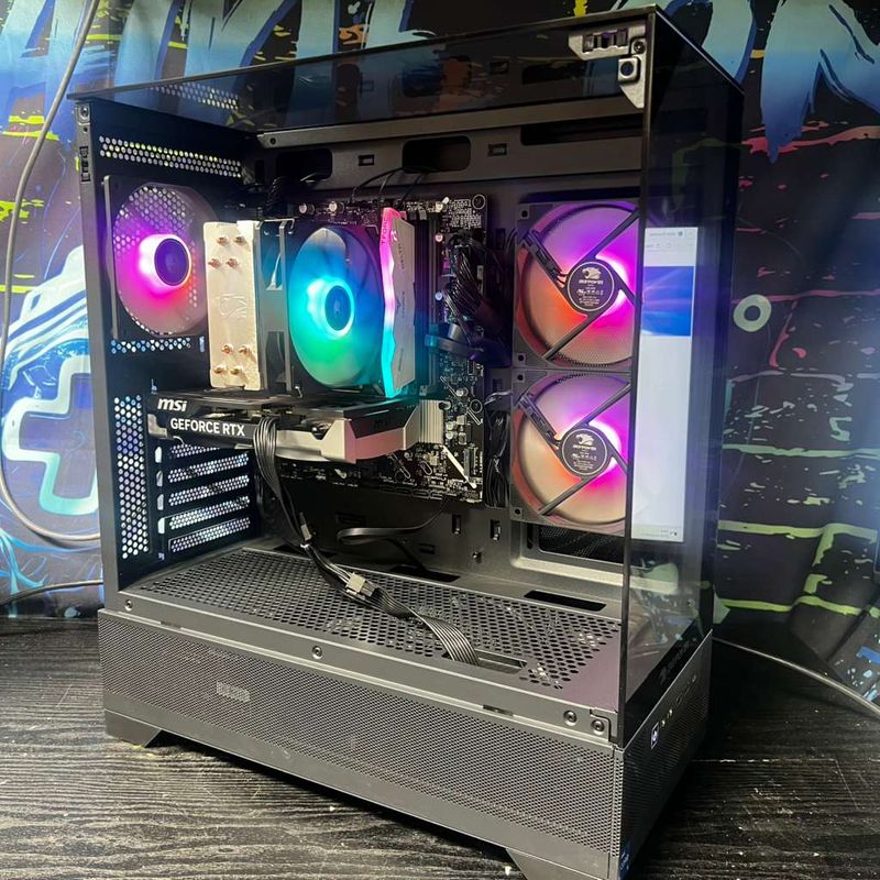 Gaming PC | RTX 5060 8GB | i5-14400F | 16GB DDR5 RGB | 1TB NVMe