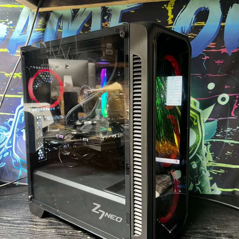 Gaming PC | RTX 4060 8GB | Ryzen 7 5700 | 32GB DDR4 RGB | 512GB NVMe + 1TB HDD